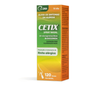 Cetix® Spray Nasal 64mg/dose Suspensão nasal